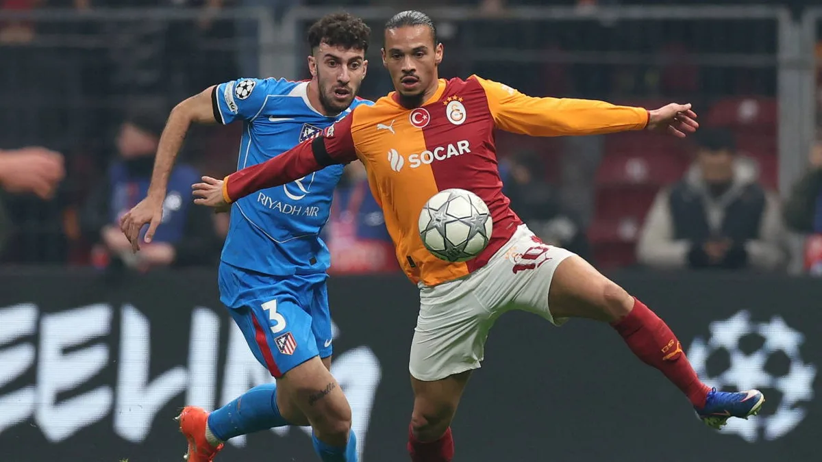 Galatasaray și Atletico Madrid termină meciul cu 1-1 în UEFA Champions League